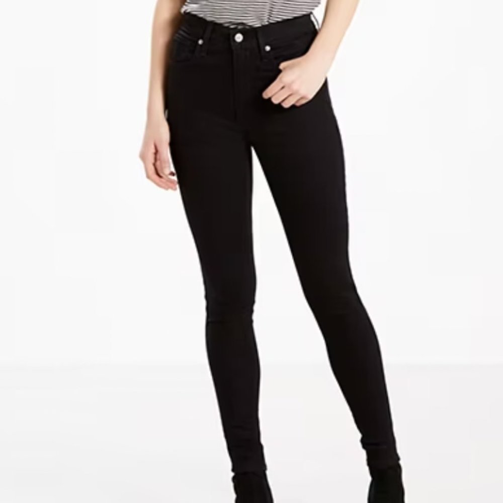 Levi's Women's Waterless Black Skinny Jeans